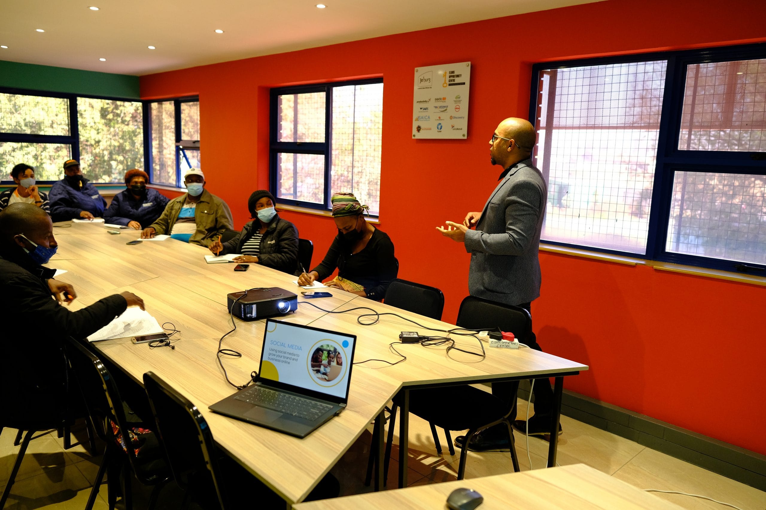 MSME business owners in a digital skills workshop session